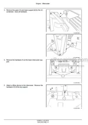 Photo 8 - Case MX150 MX170 Service Manual Tractor 7-87886R0