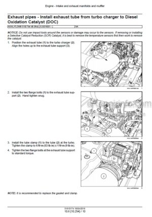 Photo 8 - Case 4994 Service Manual Tractor 8-25390R0