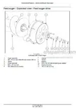 Photo 3 - Case 5505 5506 Service Manual Corn Header 47711576