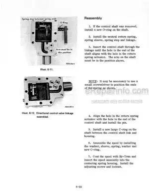 Photo 6 - Case 600 Series Service Manual Cotton Picker GSS1420