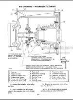 Photo 3 - Case 615 715 Service Manual Combine Chassis GSS1430