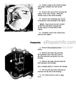 Photo 12 - Case 615 715 Service Manual Combine Chassis GSS1430