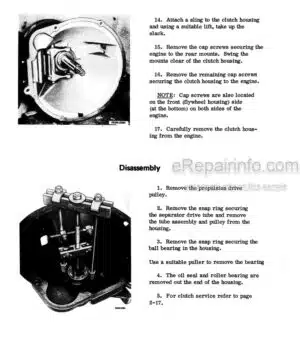 Photo 3 - Case 615 715 Service Manual Combine Chassis GSS1430