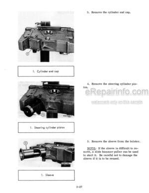 Photo 8 - Case 656 664 666 686 70 86 Service Manual Tractor Chassis GSS13831