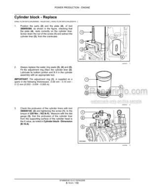 Photo 9 - Case 7010 8010 Axial Flow Service Manual Combine 87486650