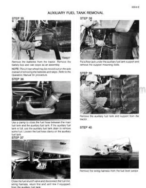 Photo 10 - Case 7100 7200 Magnum Service Manual Tractor 7-35963
