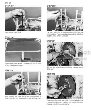 Photo 7 - Case 7230 8230 9230 Axial Flow Service Manual Combine