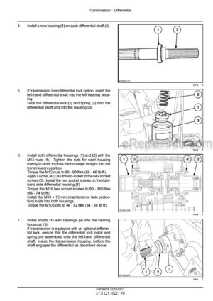 Photo 8 - Case 4440 Patriot Tier 4B Final Service Manual Sprayer 48068912