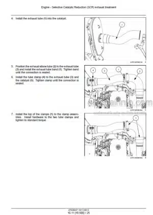 Photo 5 - Case 7230 8230 9230 Axial Flow Service Manual Combine