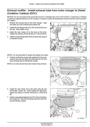 Photo 8 - Case 7240 8240 9240 Axial Flow Tier 4B Final Service Manual Combine 48144050