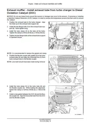 Photo 4 - Case 7240 8240 9240 Axial Flow Tier 4B Final Service Manual Combine 48144050