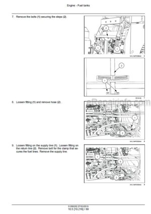 Photo 7 - Case 7250 8250 9250 Axial Flow Tier 4B Final Service Manual Combine 51586252