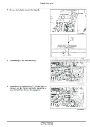 Photo 7 - Case 235 260 290 315 340 Magnum PST Service Manual Tractor