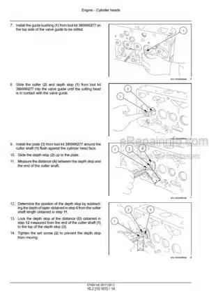 Photo 8 - Case SR220 SR250 SV250 SV300 TR320 TV380 Alpha Series Tier 4A Service Manual Skid Steer And Compact Track Loader 47540695