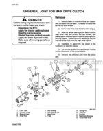 Photo 3 - Case 8570 Service Manual Mid Size Baler 8-99240R0
