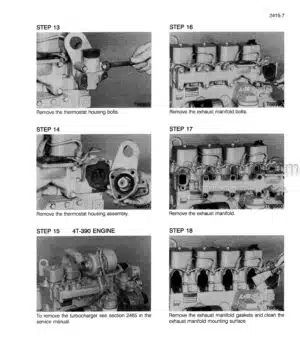 Photo 5 - Case 8840 Service Manual Windrower 8-97121R0