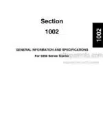 Photo 3 - Case 9350 Service Manual Tractor 8-83372R0