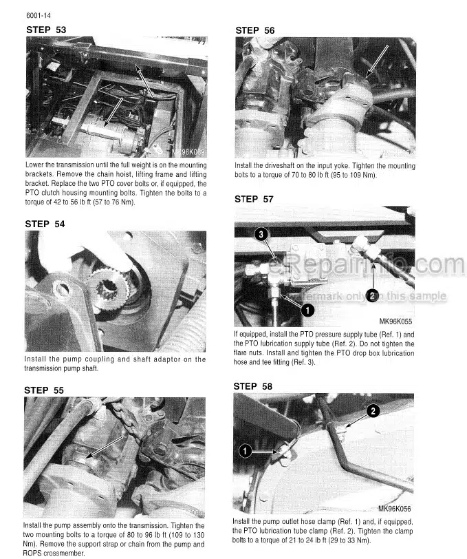 Photo 1 - Case 9370 9380 9390 Service Manual Quadtrack Tractor 8-83394R0