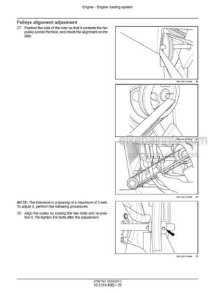 Photo 11 - Case A8000 A8800 Service Manual Cane Harvester 47507541