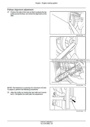 Photo 8 - Case A8000 A8800 Service Manual Cane Harvester 47507541