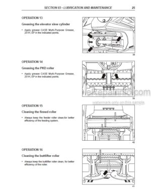 Photo 12 - Case A8000 A8800 Service Manual Cane Harvester 84220561