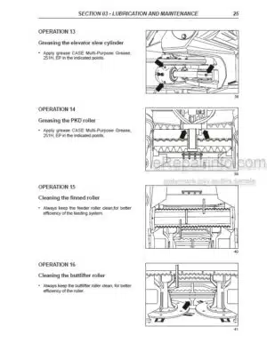 Photo 7 - Case A8000 A8800 Service Manual Cane Harvester 84220561