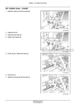 Photo 2 - Case A8000 A8800 Service Manual Sugar Cane Harvester 48063380