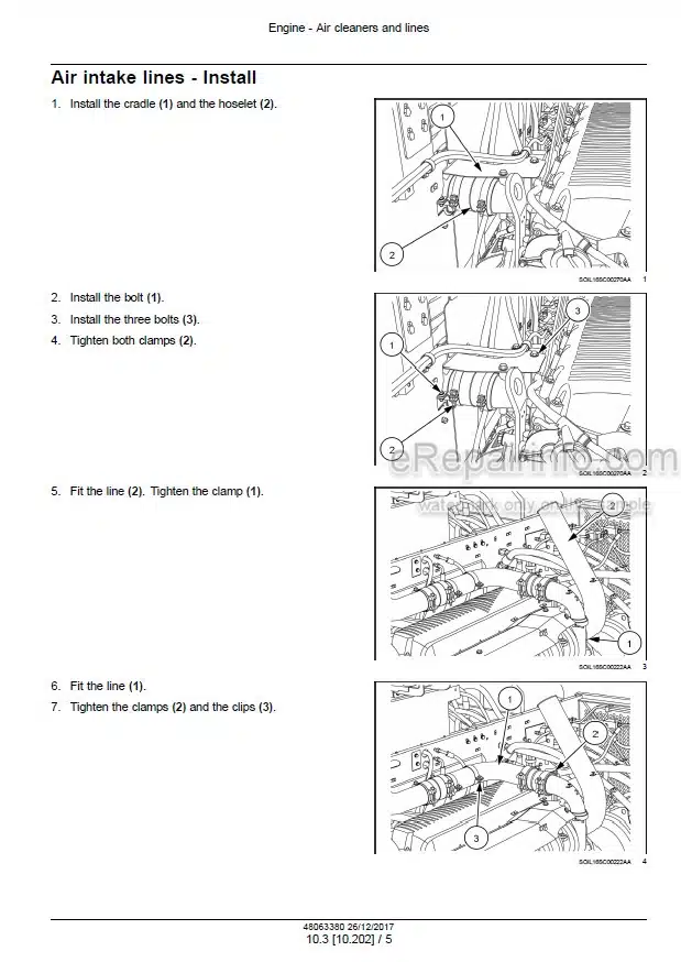 Photo 1 - Case A8000 A8800 Service Manual Sugar Cane Harvester 48063380