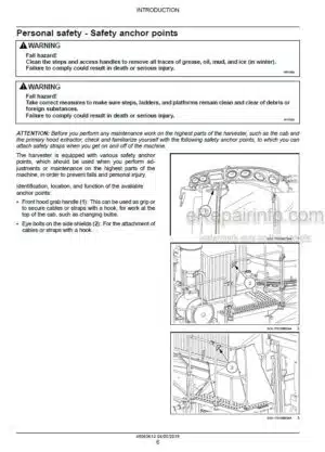 Photo 1 - Case A8010 A8810 Service Manual Sugar Cane Harvester 48063612