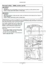 Photo 2 - Case A8810DA Service Manual Sugar Cane Harvester 48114624