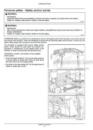 Photo 7 - Case A8810MR Service Manual Cane Harvester 48063631