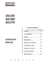 Photo 5 - Case AVJ55 AVJ60 AVJ70 Workshop Manual Tractor 7-74570