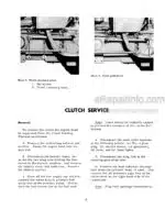 Photo 2 - Case B275 Service Manual Tractor