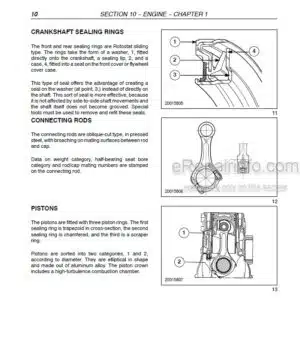 Photo 7 - Case CT5050 CT5060 CT5070 CT5080 Service Manual Combine 9-43611