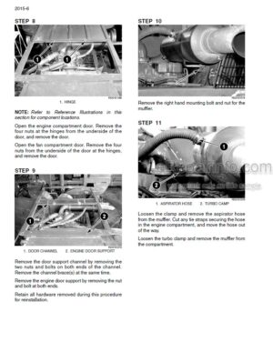 Photo 8 - Case WX210 WX240 Service Manual Hydraulic Excavator