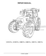 Photo 5 - Case CS100PRO CS105PRO CS80PRO CS85PRO CS90PRO CS95PRO Repair Manual Tractor 87734467B
