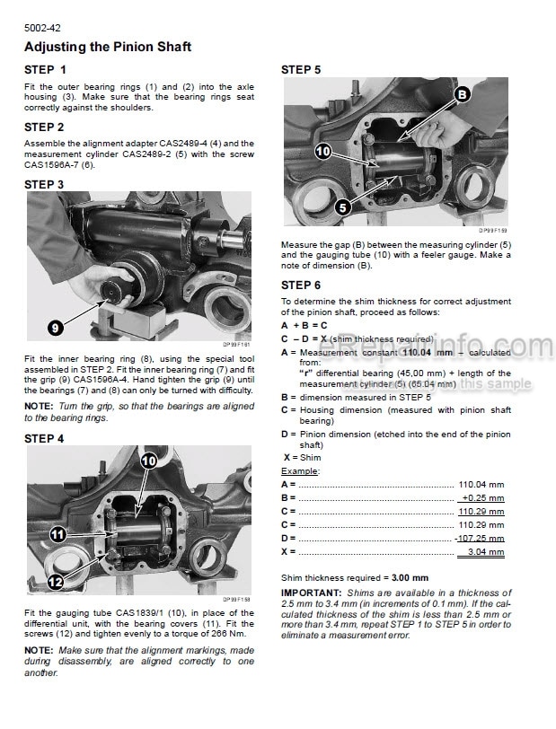 Photo 1 - Case CS100 CS110 CS120 CS130 CS150 Service Training Manual Tractor 7-96892