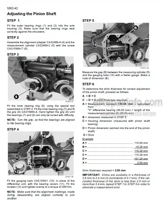 Photo 1 - Case CS100 CS110 CS120 CS130 CS150 Service Training Manual Tractor 7-96892
