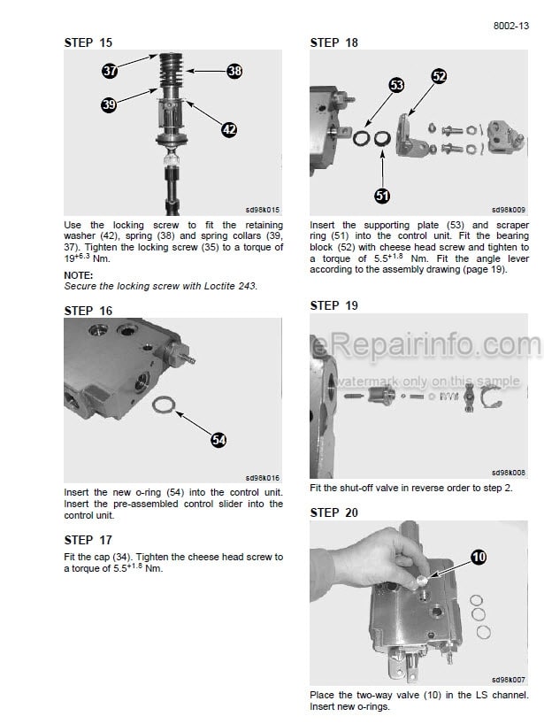 Photo 1 - Case CS110 CS120 CS130 CS150 Service Manual Tractor 7-96890