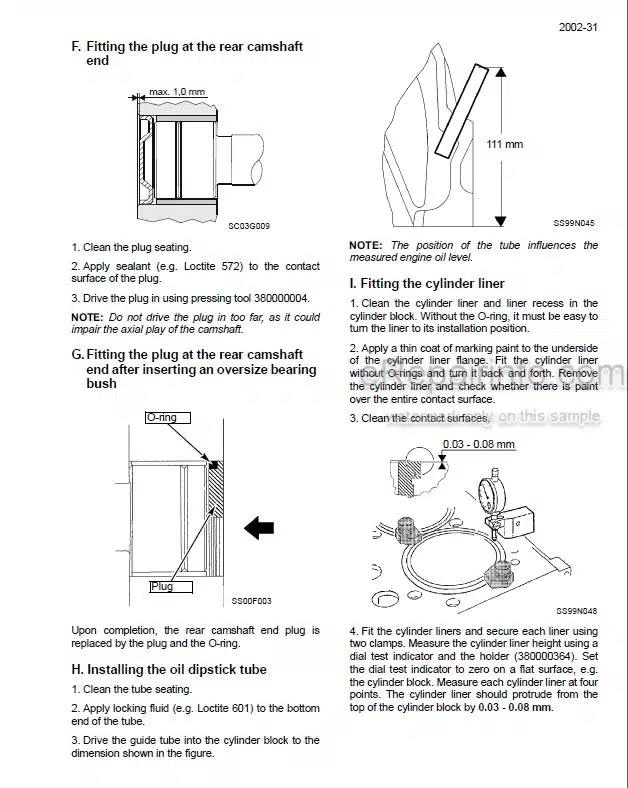 Photo 1 - Case CVX1135 CVX1145 CVX1155 CVX1170 CVX1190 Service Manual Tractor 6-52250R1