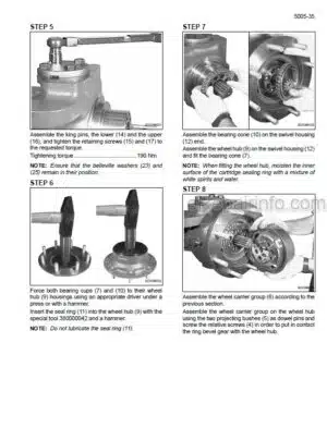 Photo 8 - Case 8750 Service Manual Forage Harvester 7-61890R0