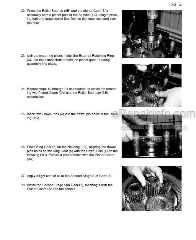 Photo 1 - Case Class III SPX Series Patriot Troubleshooting Manual Sprayer 87265690