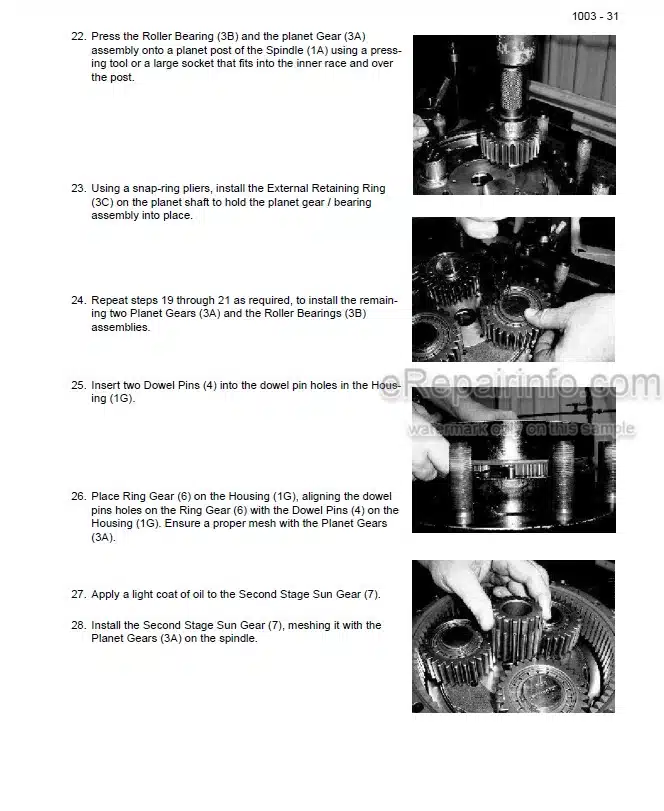 Photo 1 - Case Class III SPX Series Patriot Troubleshooting Manual Sprayer 87265690