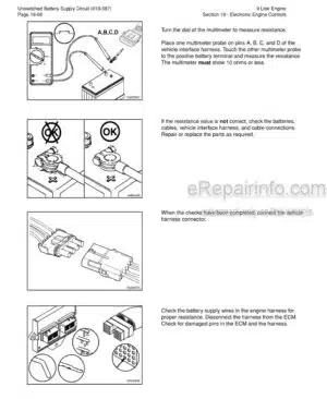 Photo 9 - Case Cummins 9 Liter Troubleshooting And Repair Manual Engine 6-10631R0