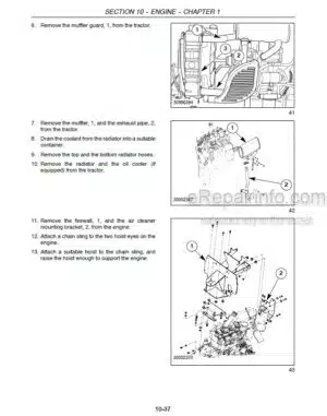 Photo 8 - Case CPX620 Service Manual Cotton Picker