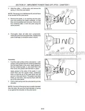 Photo 7 - Case DC132 Service Manual Disc Mower Conditioner 84207370