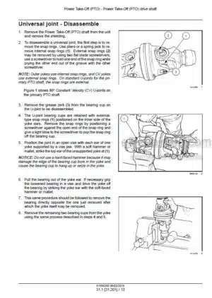 Photo 7 - Case DX18E DX22E DX24E DX25E Repair Manual Tractor 87352316