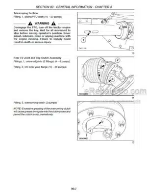 Photo 7 - Case DCX101 Repair Manual Disc Mower Conditioner 87548193