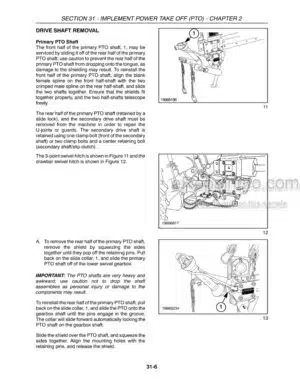 Photo 7 - Case DCX131 Repair Manual Disc Mower Conditioner 86630601