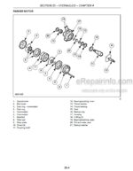 Photo 5 - Case DH182 DH212 DH252 DH302 DH362 Service Manual Draper Header 87519333